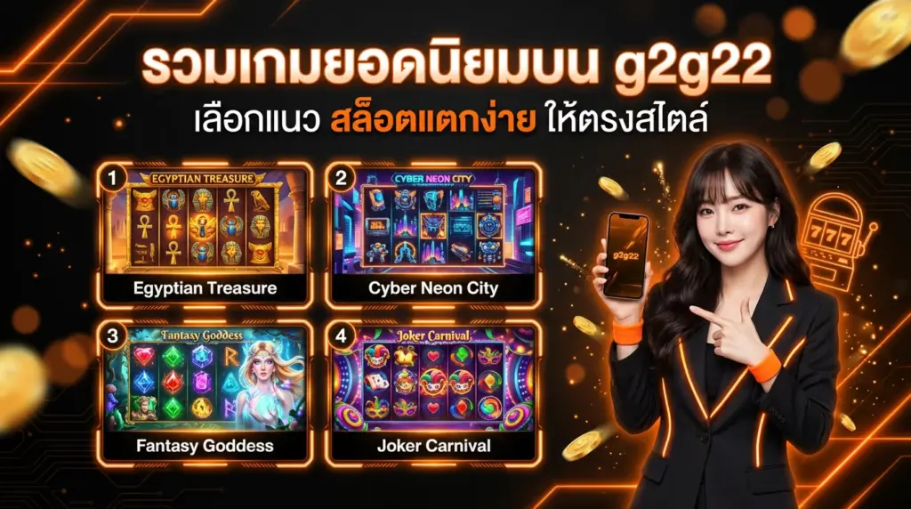 รวมเกม สล็อตออนไลน์ จากค่ายชั้นนำ เล่นได้ครบในยูสเซอร์เดียว